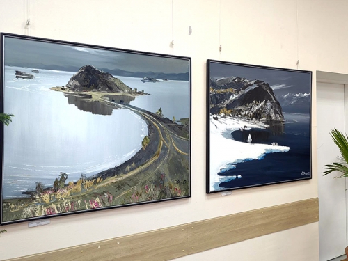 В Байкальском музее открылась выставка творческого союза семьи Осиповых - 2 слайд